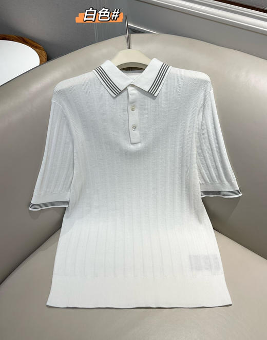 高端原单26款BC罗纹针织Polo衫081801 商品图4