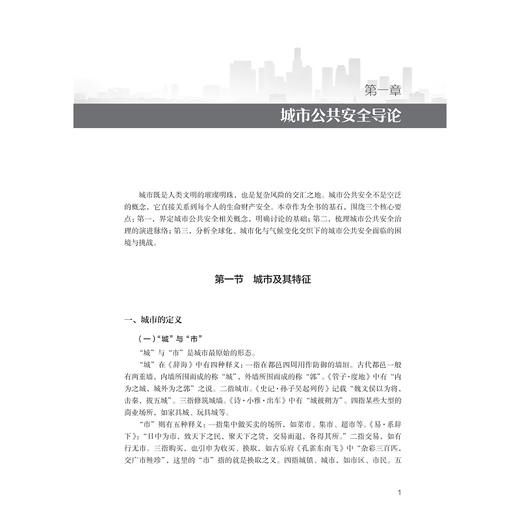 城市公共安全：原理、方法与治理/黄莉/浙江大学出版社 商品图1