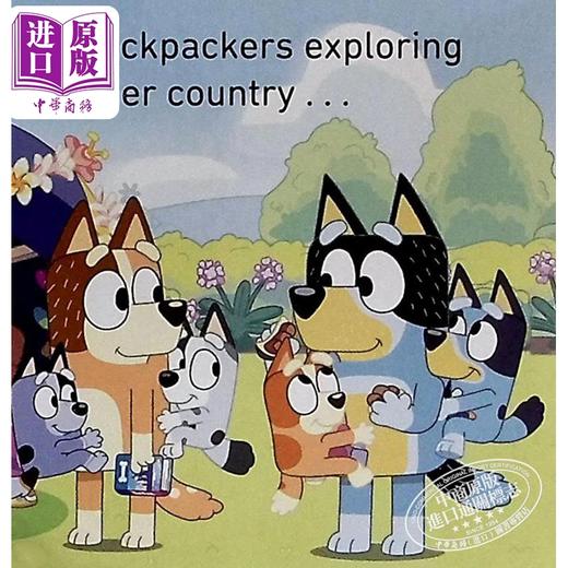 【中商原版】小蓝狗布鲁玩乐图书馆 Bluey Bluey Playtime Little Library 英文原版 儿童纸板书 绘本 图画故事书 进口童书 商品图4