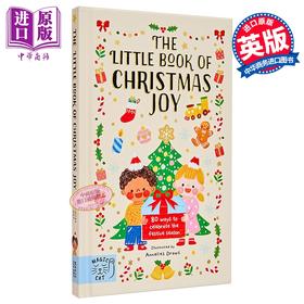 【中商原版】Annelies Draws 快乐小书2 The Little Book of Christmas Joy 英文绘本80 Ways Celebrate the Festive Season