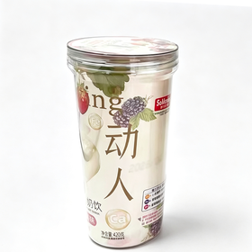 好感冻420g草莓树莓味钙铁锌酸奶饮