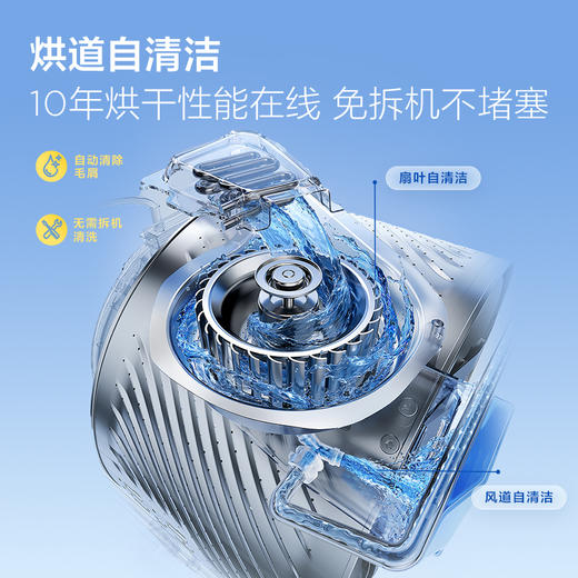 【新品上市】TCL水氧超级筒滚筒洗衣机全自动洗烘一体12KG直驱水氧除菌护衣G120T7WMax-HDIS 商品图6