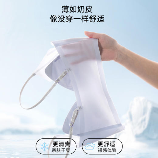 【好穿到不想脱，超舒适】【两件立减19元】夏季内衣女山茶花香氛新款超薄凉感细肩带小胸聚拢无痕文胸罩 商品图3