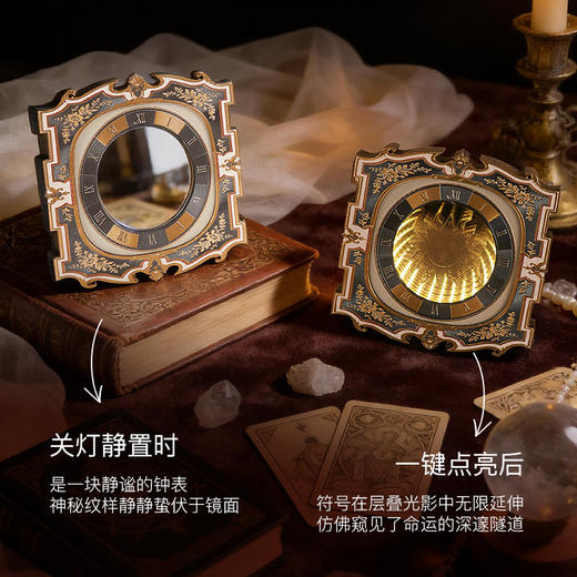 大英博物馆 欧洲文化艺术系列 日曜星辉千层镜木质 冰箱贴 商品图1