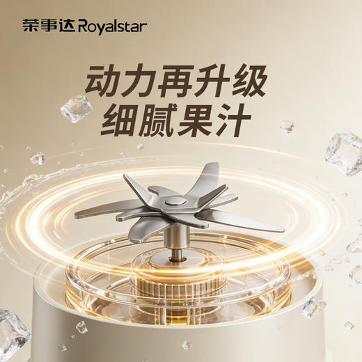 【轻盈便携】荣事达 钛果汁杯RZ-50Y2(Ti) 商品图2