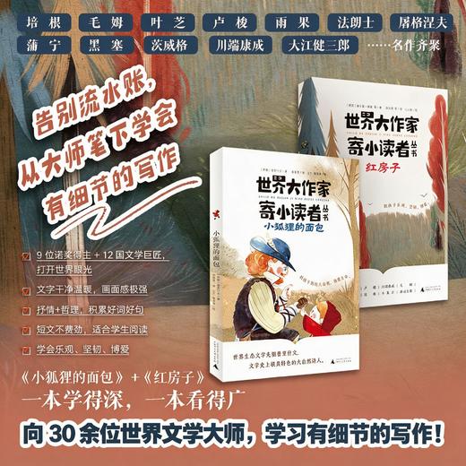 世界大作家作品 寄小读者(全2册）一本学得深！一本看得广！ 商品图1