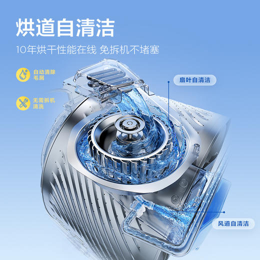 【新品上市】TCLAI超级筒滚筒洗衣机全自动洗烘一体12KG嵌入式智能直驱G120T7W Ultra-HDIS 商品图7
