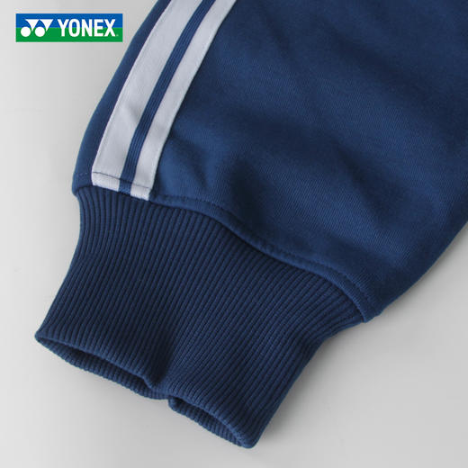 YONEX尤尼克斯羽毛球服柔软舒适运动上衣1300326BCR男女同款长袖卫衣 商品图3
