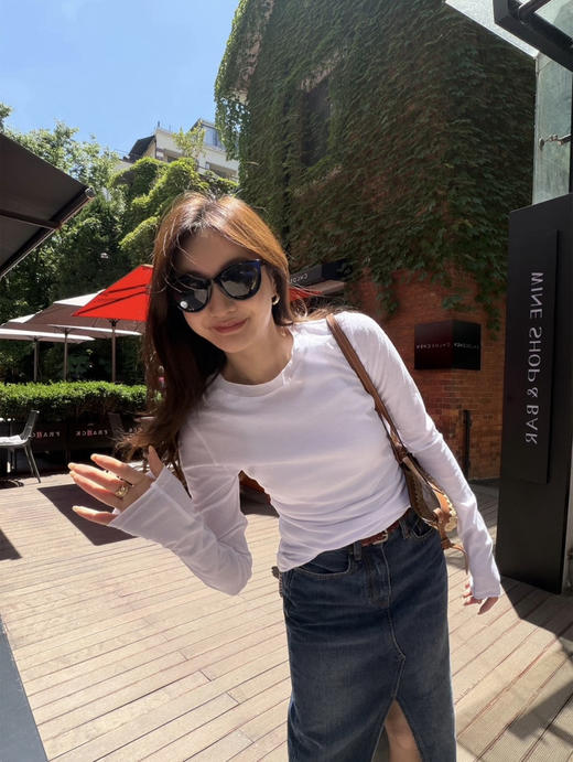 瘦瘦T’❗️网红同款长袖打底衫081902 商品图8