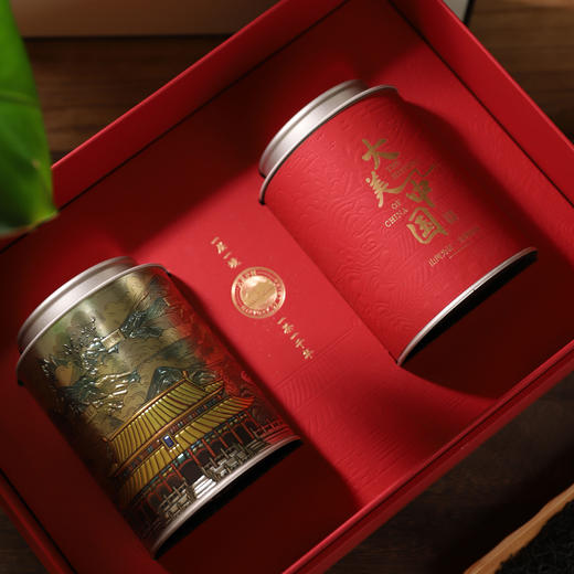 热卖！送礼自带贵气！【茶香醇厚  入口柔滑！ 】五虎 正山小种茶叶礼盒 国风红罐礼盒 茶汤清亮 回甘持久 商品图2