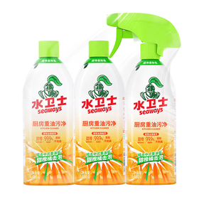 水卫士480g*3厨房重油污净