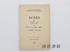 【绝版旧书】Actes du Congres de Caen 23-25 mars 1963/卡昂会议论文集(1963):英语作家与其时代社会 商品缩略图0