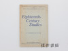 【绝版旧书】Eighteenth-Century Studies. An Interdiscipli…/十八世纪研究:跨学科期刊》第4卷第1期(1970年秋季) 商品缩略图0