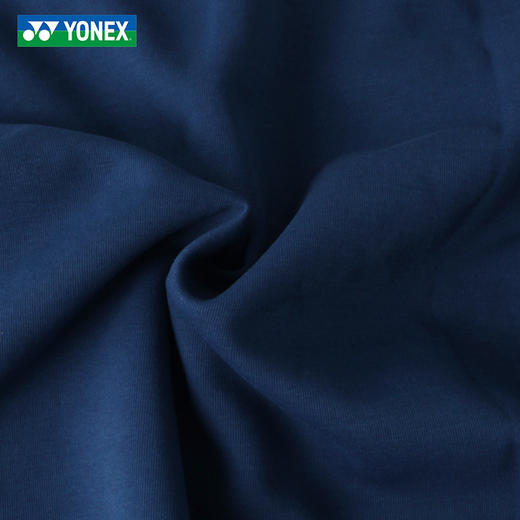 YONEX尤尼克斯羽毛球服柔软舒适运动上衣1300326BCR男女同款长袖卫衣 商品图5