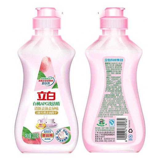立白220g白桃APG洗洁精 商品图1