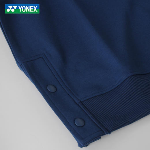 YONEX尤尼克斯羽毛球服柔软舒适运动上衣1300326BCR男女同款长袖卫衣 商品图4