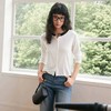 早秋顶流【帕兰婷--小香风莱赛尔天丝开衫】甄选莱赛尔天丝面料 软糯舒适 透气吸湿 自带凉感 高弹丝滑 抗皱耐磨 修身微落肩版型 藏肉显瘦显气质 一衣多穿的四季百搭单品！ 商品缩略图3