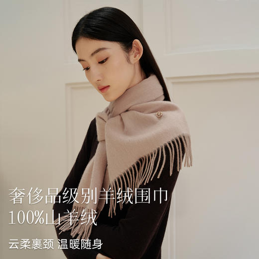 万事利“岁月如歌”山羊绒围巾 商品图2