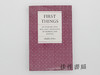 【绝版旧书】First Things: An Inquiry into the First Principles of…/第一事物:关于道德与正义第一原则的探究 商品缩略图0