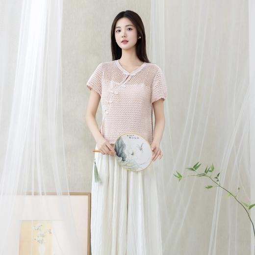 苏苏姐家宋式斜襟开衫手工diy编织钩针3#蕾丝毛线团亲子材料包 商品图1