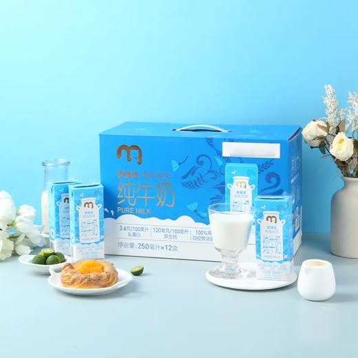 麦德龙 麦臻选 青海高原3.6纯牛奶 250ml*6/12 商品图1