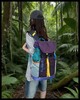 户外拼色大容量多用徒步双肩包 | 独特撞色拼接设计，轻薄防泼水面料，大容量科学分层收纳 商品缩略图3