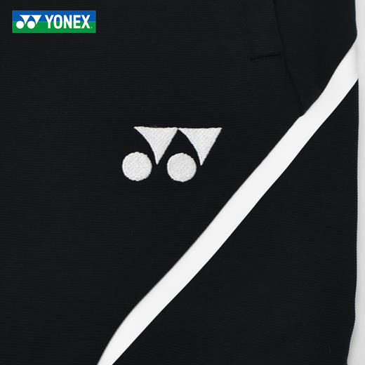 YONEX尤尼克斯羽毛球服舒适透气训练长裤男女同款1601226BCR 商品图5