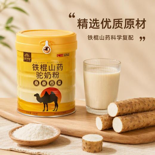 怀府街 | 铁棍山药驼奶粉 先清后养驼奶液体黄金600g/罐 商品图2