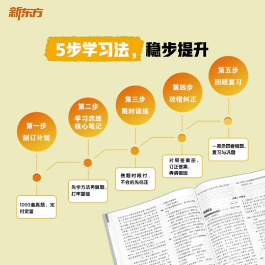 【新东方】恋练有题 决胜高考语文真题1000 现代文古代诗文阅读写作文言文阅读专项训练新高考总复习真题全刷 商品图4