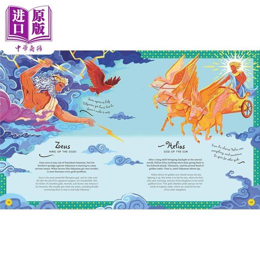 预售 【中商原版】奥德赛 荷马史诗现代重述 全彩插图 The Odyssey A Modern Retelling 英文原版 Liv Albert Hazem Asif  Homer 商品图1