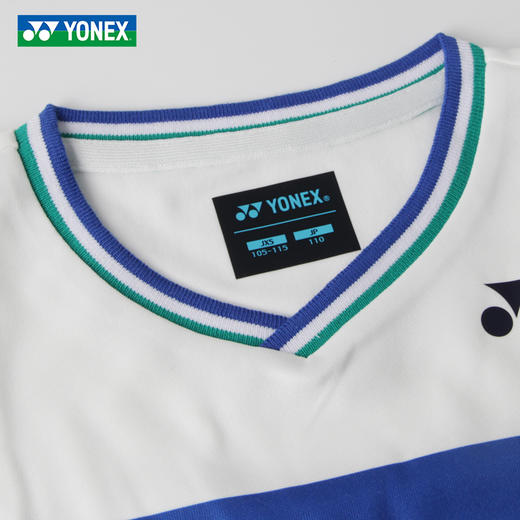 YONEX尤尼克斯yy羽毛球服儿童舒适透气短袖短裤套装48001J/48000K童装 商品图1