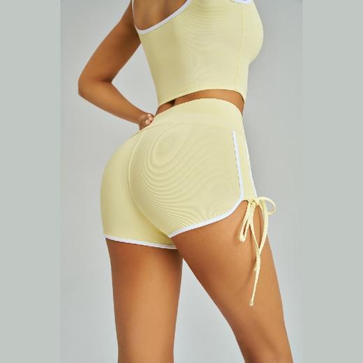 【Lulu*n同厂】SIIJJEYY枝辑拼色罗纹瑜伽套装BX5168DK5040 商品图2