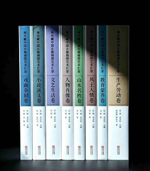 【重磅特惠】《海外藏中国古籍插图艺术汇萃》，16开，精装，全8册，吴浚、李艾东主编，深圳出版社2025年12月一版一印，2408页，定价2990，售价1199元。 商品图2