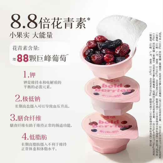 【百草味】每日莓果杯168g 商品图2