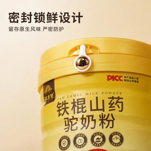 怀府街 | 铁棍山药驼奶粉 先清后养驼奶液体黄金600g/罐 商品图4