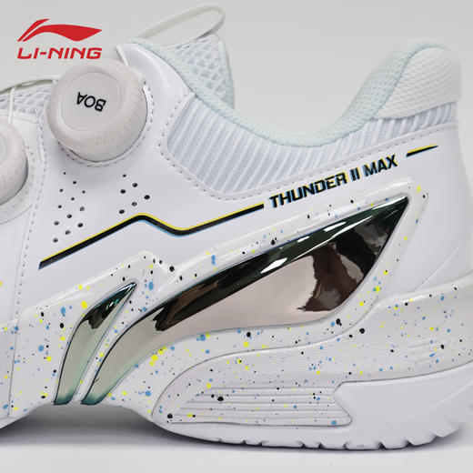 李宁羽毛球鞋雷霆II MAX稳定保护缓震回弹雷霆2Max比赛运动鞋 商品图4