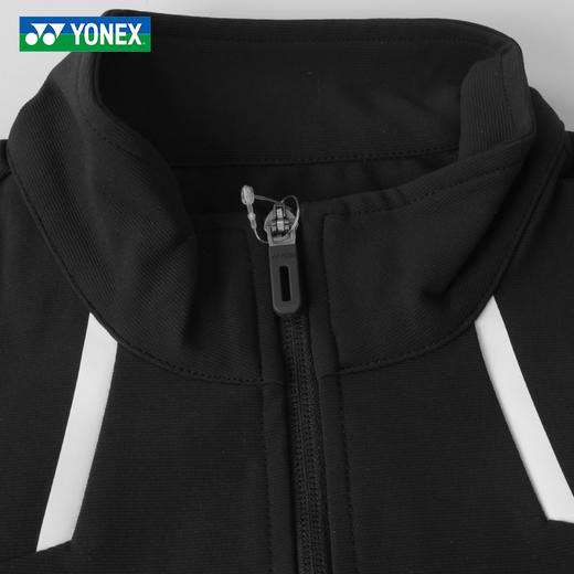 YONEX尤尼克斯yy羽毛球服1501226BCR透气训练系列男女款长袖外套运动上衣 商品图1