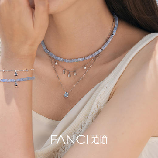 海岛假日项链水滴项链高级生日礼物送女友 商品图4