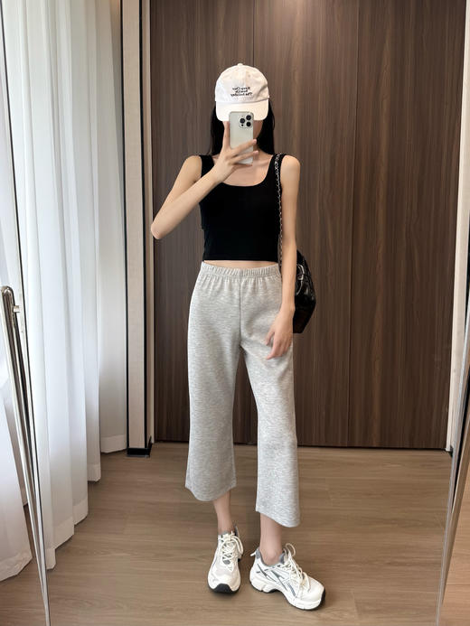 lu系云感七分微喇裤 | 婴儿肌般舒服，初秋穿刚好！显瘦、显高，一种自洽的时髦【3-5天发货】 商品图2