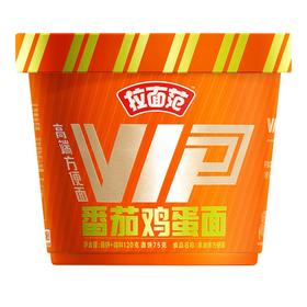 今麦郎拉面范 VIP番茄鸡蛋面非油炸方便面 120g/桶