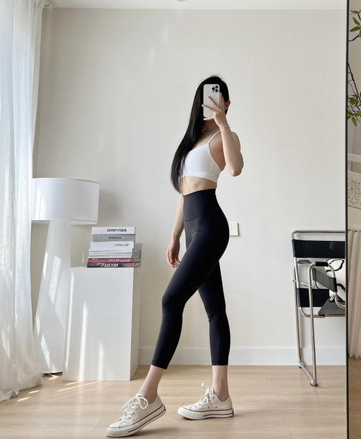 Lu家Align™ 女士高腰瑜伽裤中长紧身裤21寸082002 商品图9