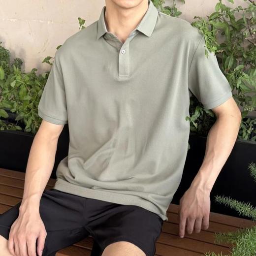 （79.9元2件，单件不发）罗蒙·男士凉感Polo衫，百搭显贵，自带凉感，穿出男人品味！【3-7天发货】 商品图5