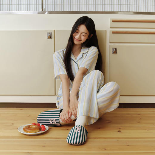 【专享】【秋冬上新】朴西云松软底静音居家棉拖鞋女冬季家用室内防滑情侣包头地板拖男 商品图6