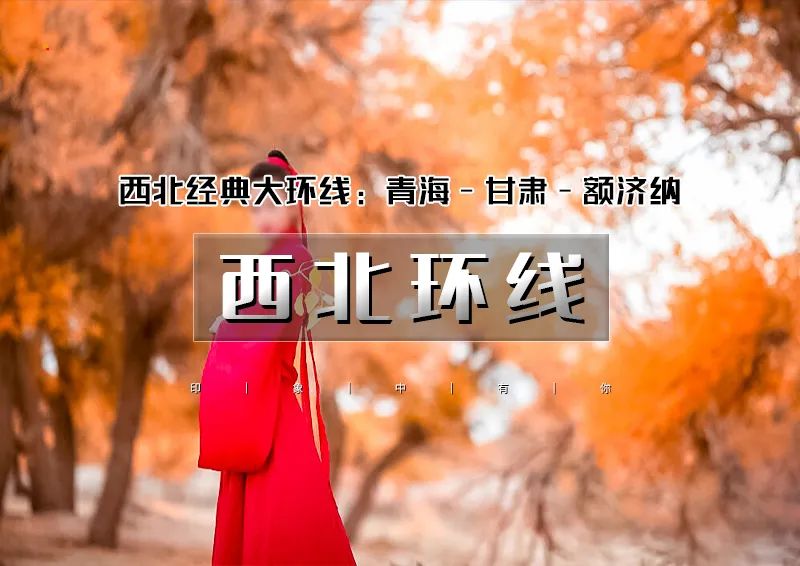 国庆7天｜大巴•西北环线｜大西北青甘-额济纳经典大环线の青海湖-敦煌-张掖-额济纳【陆地头等舱豪华大巴+旅行五件套】