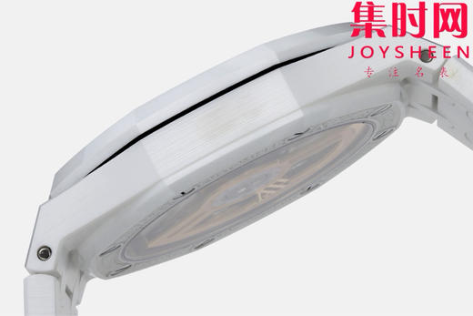ZF新品-AP爱彼皇家橡树15500全陶瓷的三重盛宴，皇家橡树陶瓷，黑，白，蓝三色各有风骨，演绎奢华腕表的多元魅力。白陶瓷 4401无卡度一体机 男士腕表 表径41mm 商品图6