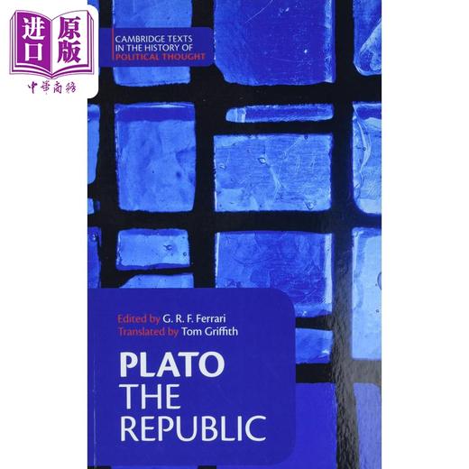 预售 【中商原版】柏拉图 共和国 英文原版 Plato The Republic Plato 文学 经典 商品图1
