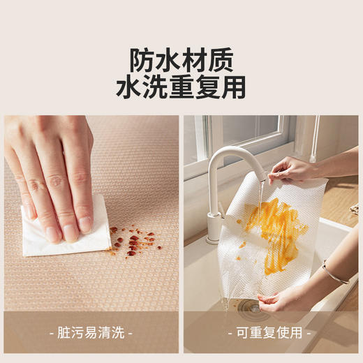 摩登主妇抽屉橱柜防水防潮垫纸鞋柜防脏垫厨房台面保护垫实用防滑垫子 商品图2