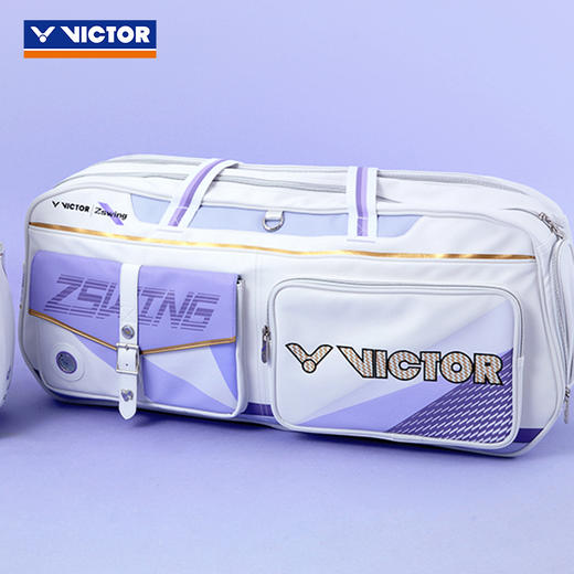 VICTOR威克多羽毛球包郑思维专属系列BR5080ZSW双肩背包 BR5680ZSW多功能单肩矩形包 商品图4