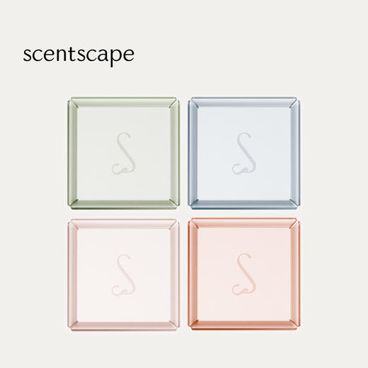 scnetscape气味图书馆 GWP杯垫盒装-亚克力（4只装） 商品图0