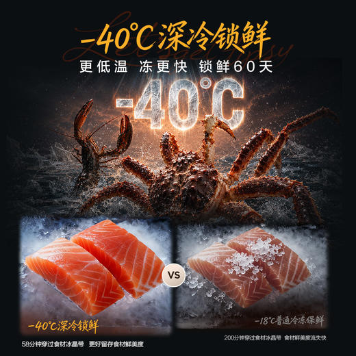TCL冷布丁2.0机皇515升法式多门四开门纯净慢融冰双系统双净味新一级能效零嵌制冰冰箱 R515T11N-DQBS 商品图6